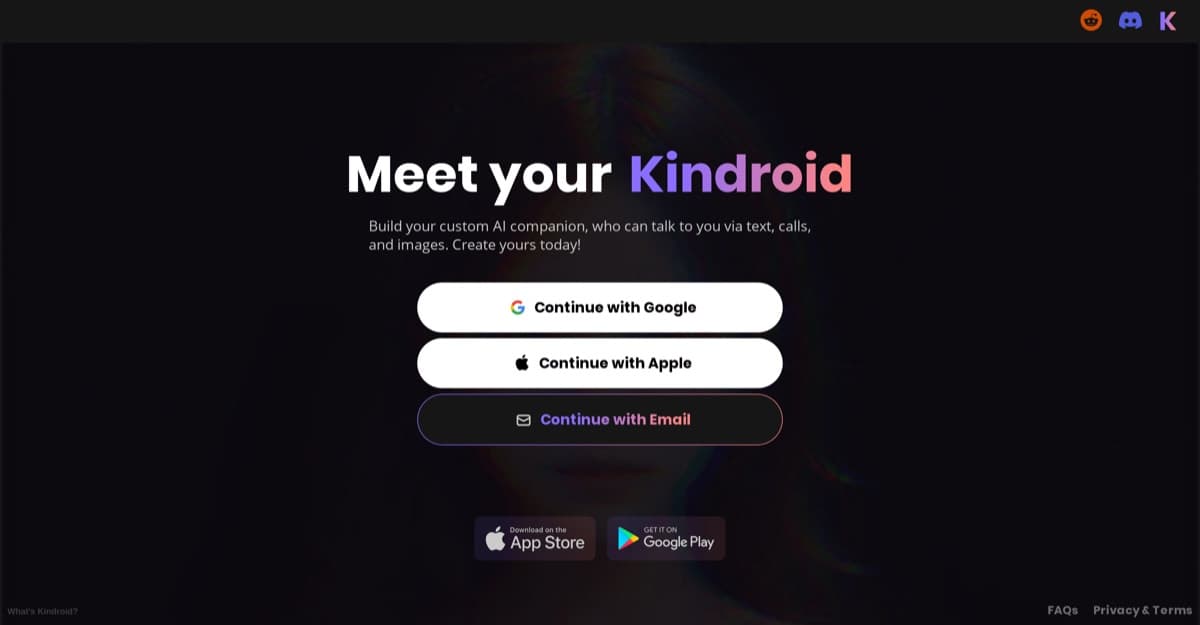 Kindroid — Mobile-first AI companion with five-layer memory, ElevenLabs voice, and proactiv