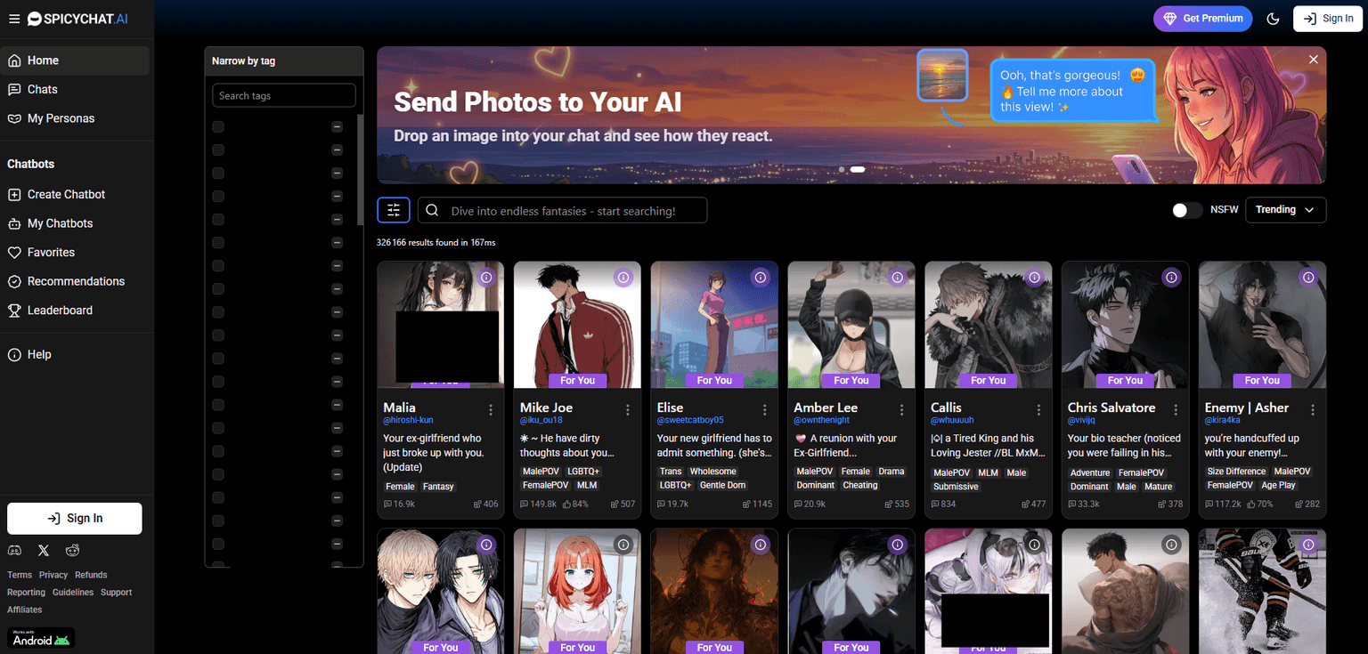 SpicyChat AI thumbnail