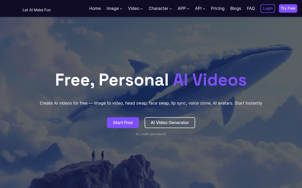 A2E — All-in-one AI video and image platform offering image-to-video, face swap, voice