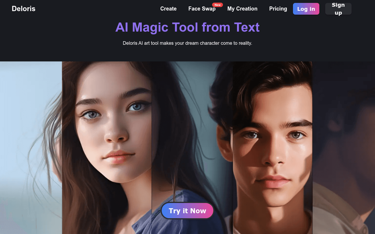 Deloris AI — product screenshot