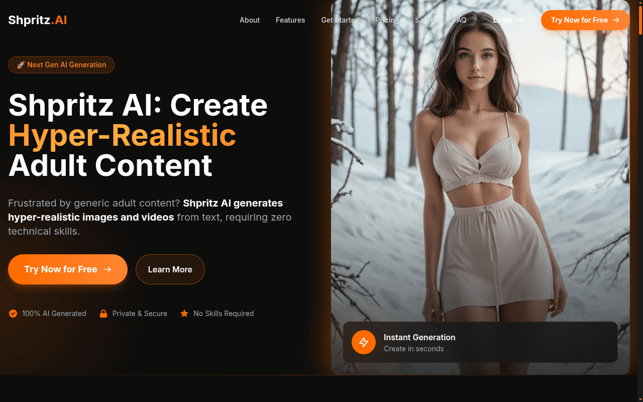 Shpritz AI — product screenshot