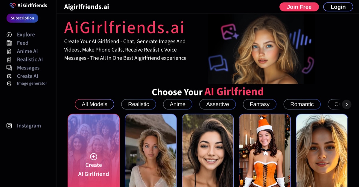 AIGirlfriends.ai
